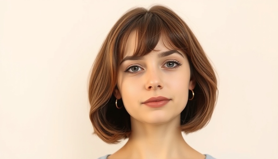 Young woman with calm expression, photorealistic portrait