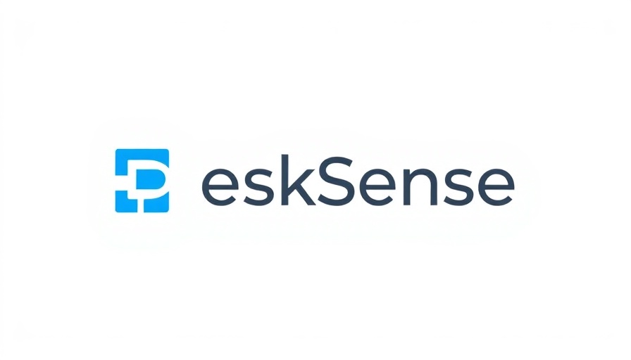 DeskSense AI logo with slogan: Ask. Get. Save. Share.