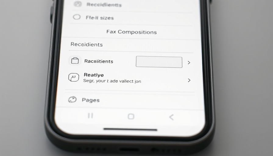 Free fax app interface showing file and page selection.