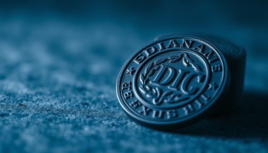 Close-up of FDIC seal symbolizing changes impacting depositors.