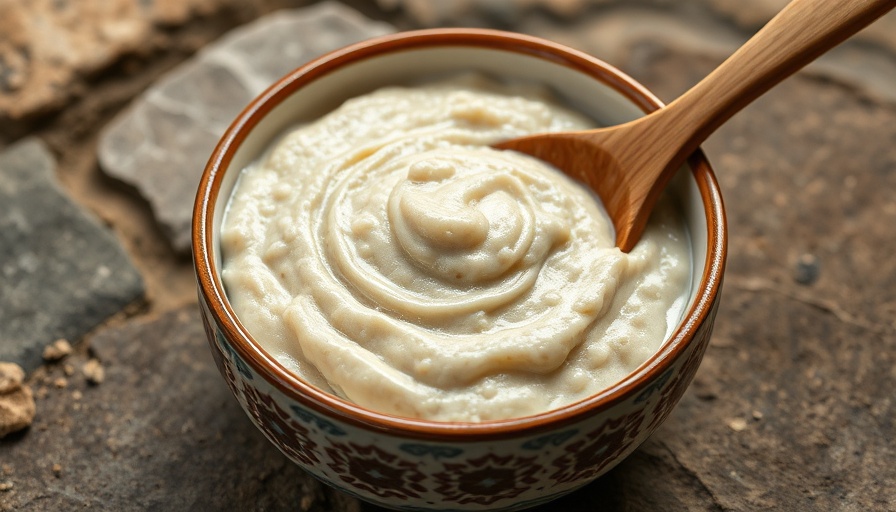 Best creamy oatmeal served in a decorative bowl with a spoon.