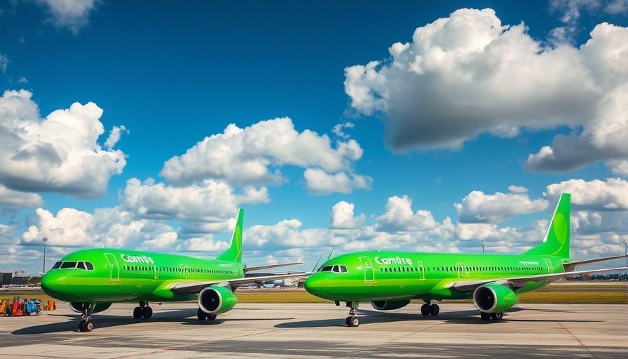 Air Force One delays depicted with vibrant airplanes on tarmac.