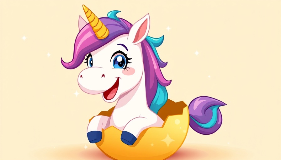 New tech unicorns January 2025 illustration.