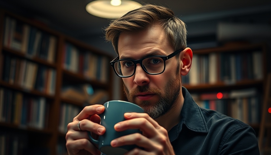 Man in study pondering question about Ash Wednesday's biblical aspects.