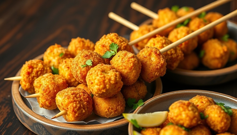 Appetizing skewered chicken bites, low-carb chicken recipes.