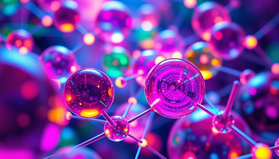 Network connections represented by colored spheres and neon lines, illustrating Hybrid WAN Benefits for Small Businesses.