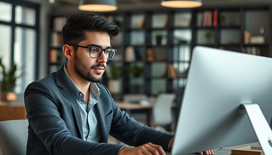 Office worker using computer to manage passwords, best password managers 2025