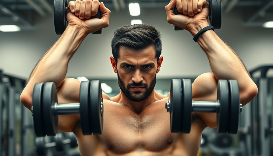 Push Press Strength Test in action at the gym
