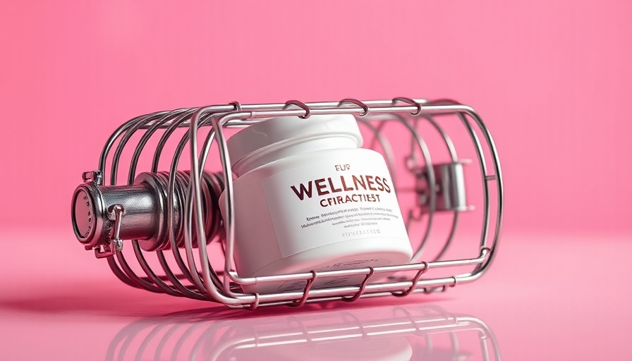 Symbolic image of wellness product in bear trap, deepfake scammers TikTok.