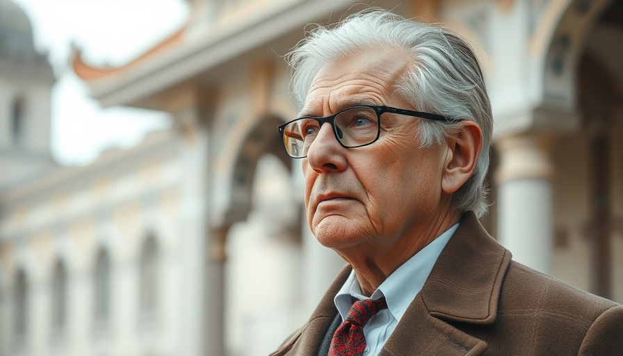 Older man pondering CFPB disappearance impact on banks.