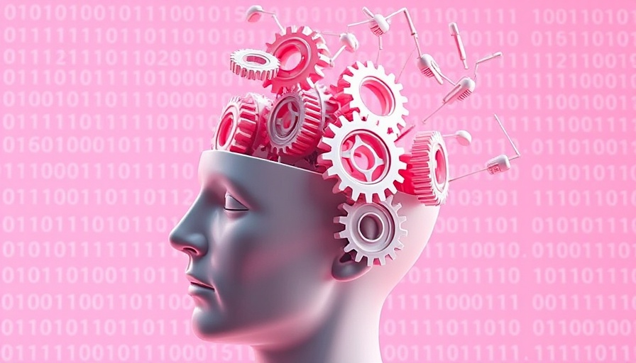 AI and copyright changes depicted with gears in a head.