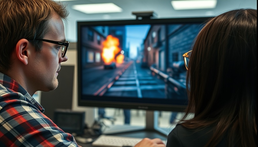 People viewing Half-Life 2 RTX graphics on screen.