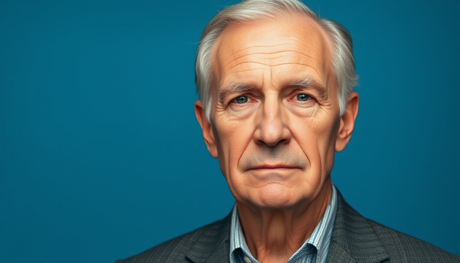 Distinguished older man posing with neutral expression.