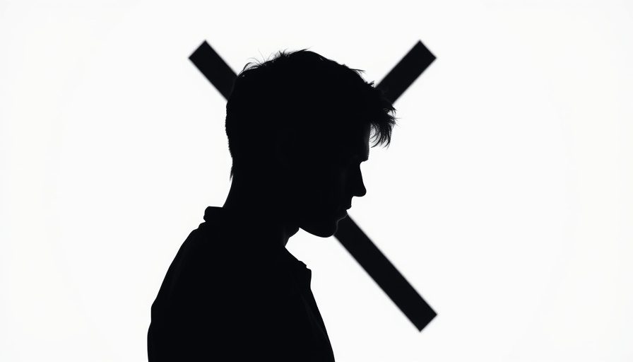 Silhouette contemplating X symbol; xAI Acquisition of X context.