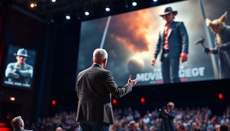 Amazon's movie premiere strategy presentation at theater