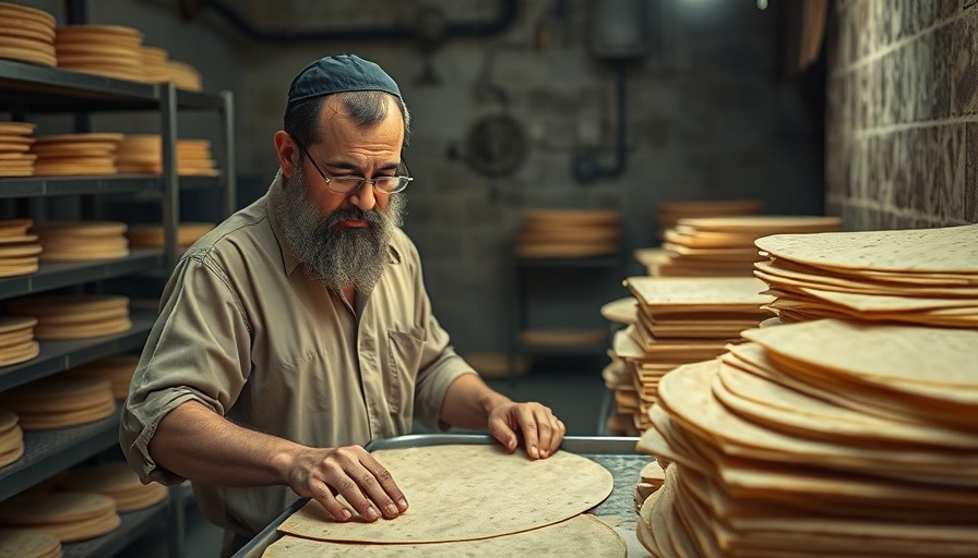 Traditional matzah baking process for Passover 2025 dates and traditions