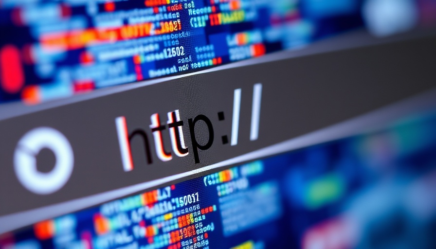 Web browser address bar close-up with cursor impact of Section 230 repeal on small businesses