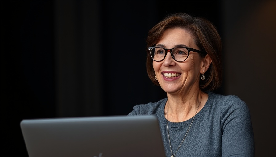 Middle-aged woman presenting passionately, AI the latest form of Idolatry.