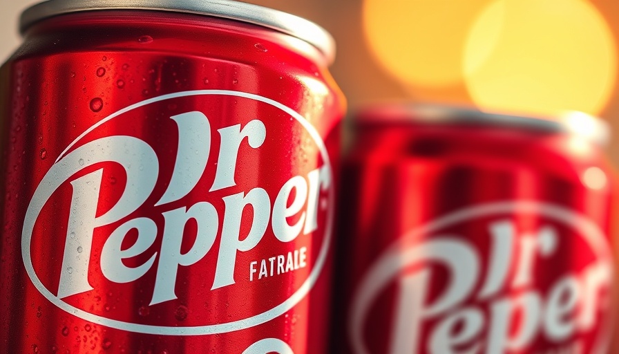 Close-up image of Dr Pepper cans with droplets for Dr Pepper Guy Stream Sniping