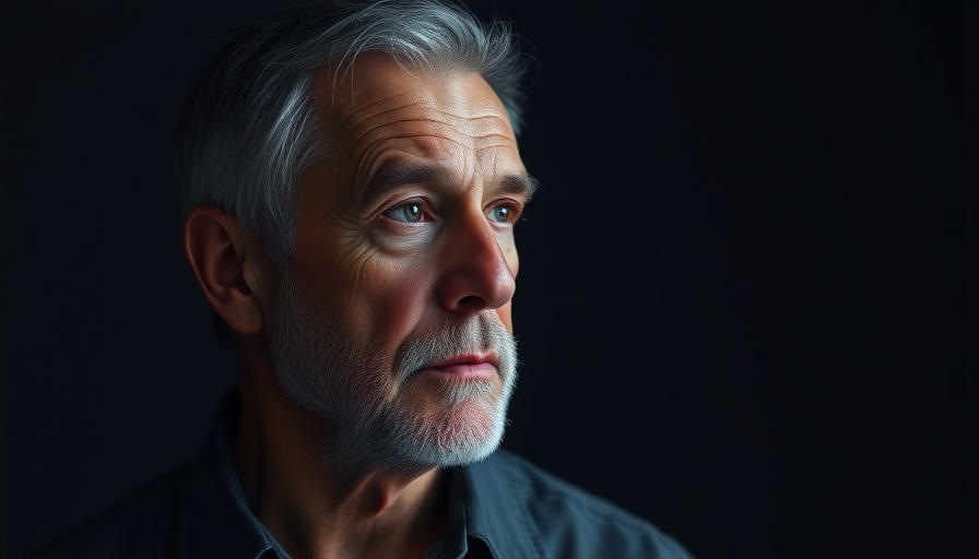 Thoughtful older man reflecting on Inside-Out Learning.