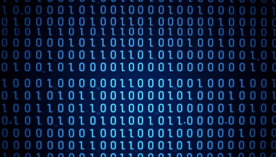 AI coding tools for startups depicted in a binary code digital face pattern.