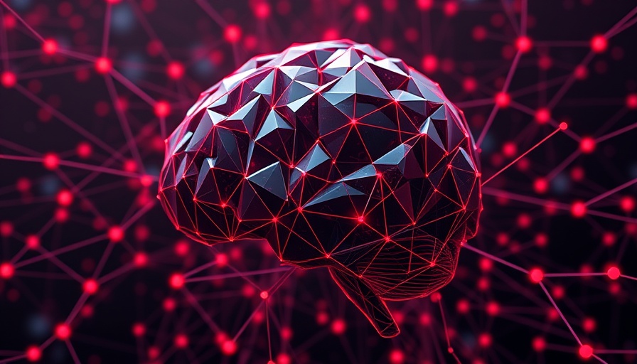 AI chatbot prompts for business efficiency visualized as an abstract brain.