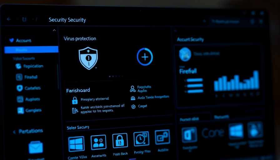 Windows 11 antivirus security dashboard view