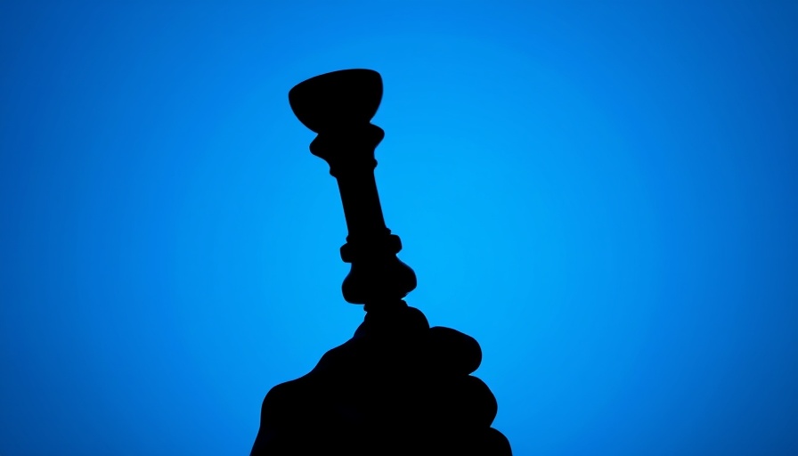 Silhouette gavel symbolizing Ziff Davis lawsuit against OpenAI.
