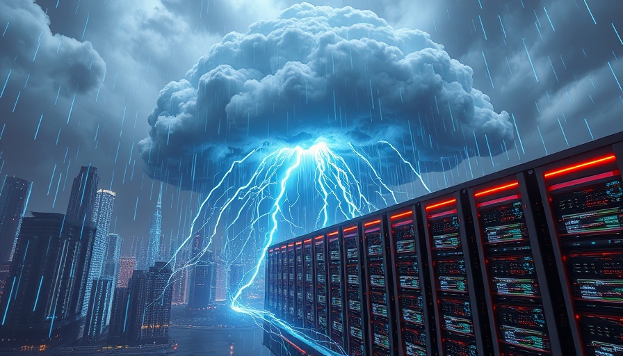 Futuristic depiction of power availability in cloud computing
