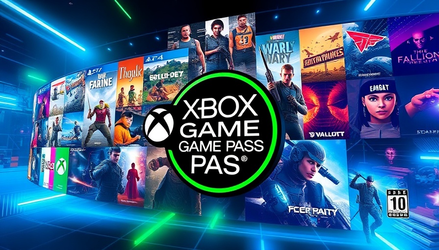 Xbox Game Pass collage highlighting rising costs of video games.