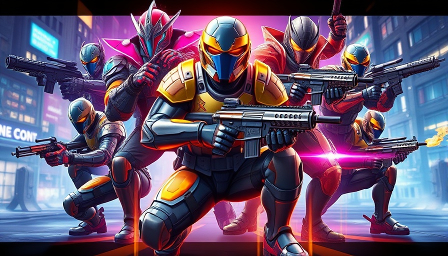 Collage showcasing best hero shooters with dynamic characters.