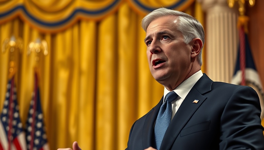 Prominent figure delivers speech on U.S. drug prices executive order.
