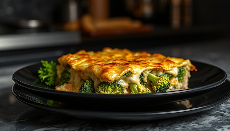 Southern meal with cheese and broccoli for weight loss