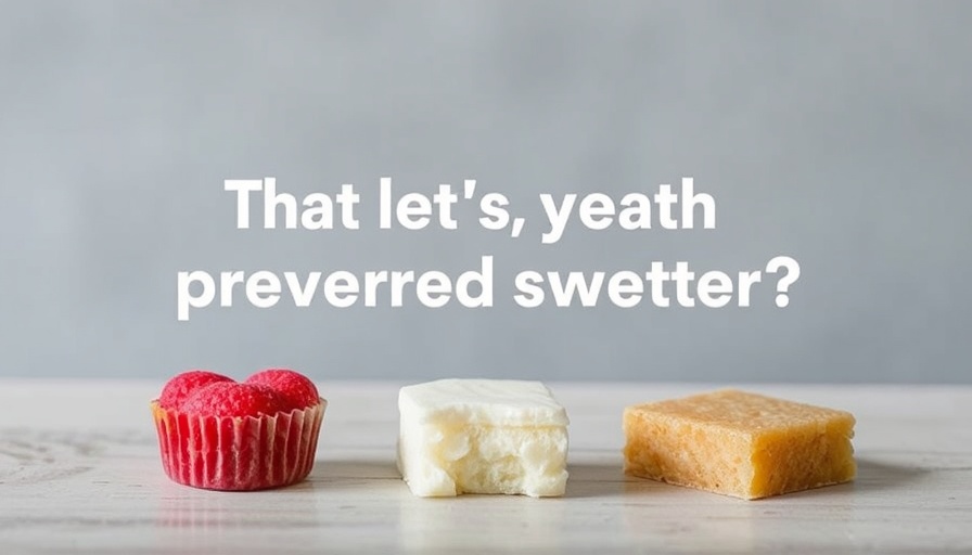 What’s your preferred sweetener?