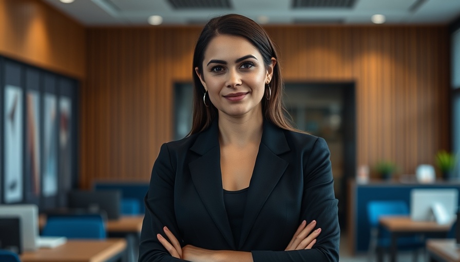 Business leader in a modern office, impact of leadership changes.