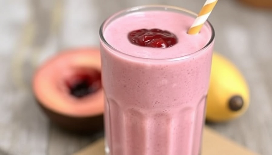 Peanut Butter & Jelly Smoothie