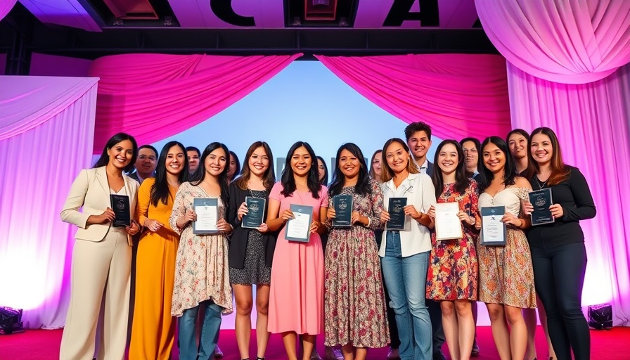 VivaTech 2025 Innovation of the Year Award ceremony with winners.