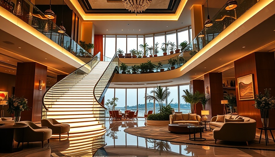 Luxurious modern lounge showcasing Sapphire Reserve card perks