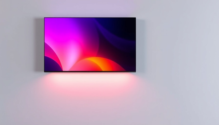 Sleek Philips Hue Play wall washer with vibrant colors.