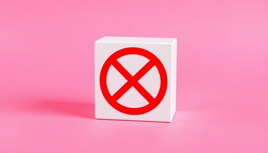 Red prohibition sign over a cube, symbolizing restrictions, longer suspensions on Roblox.