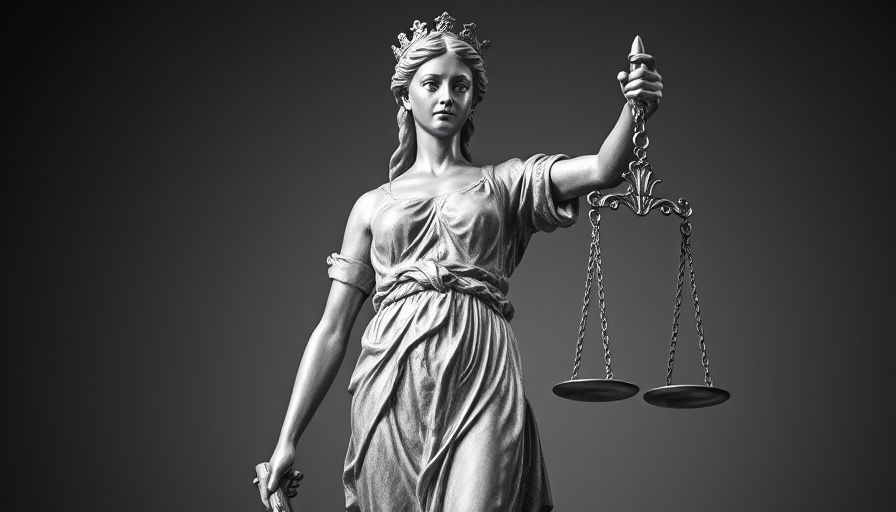Lady Justice statue symbolizing tenants legal aid boost.