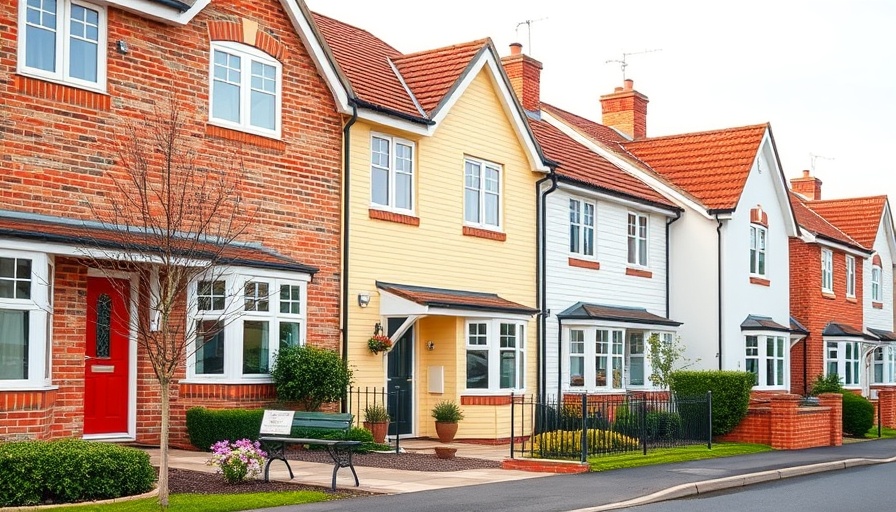 Modern UK home meeting Decent Homes Standard with vibrant exterior