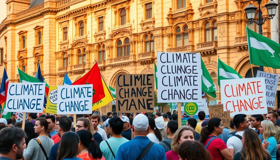 Protesters demand action against fossil fuel disinformation, in vibrant march.