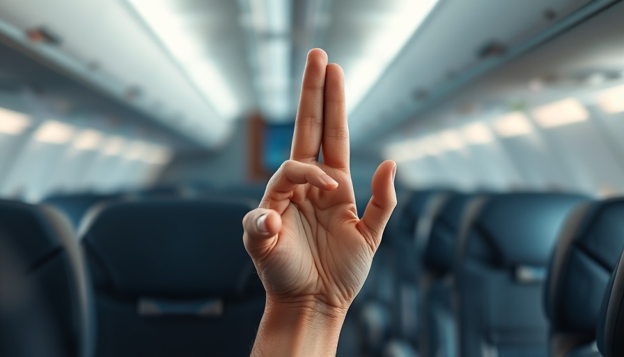 Relaxation during flight with plane yoga for travelers.