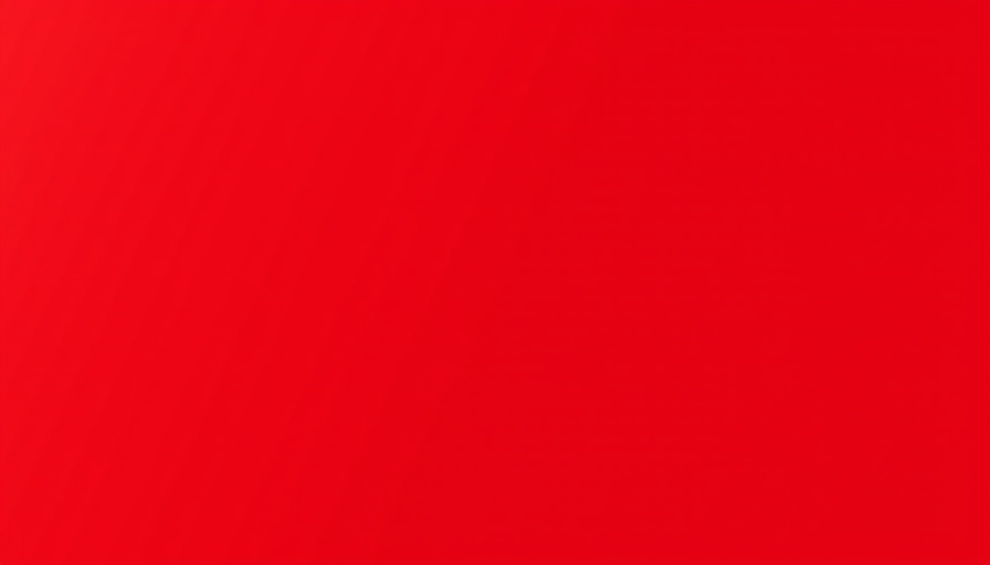 Solid red color background, abstract and minimalistic.