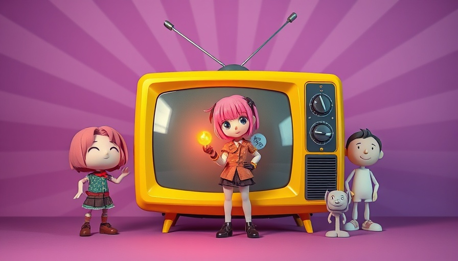 Retro television with eclectic characters for offbeat streaming service.