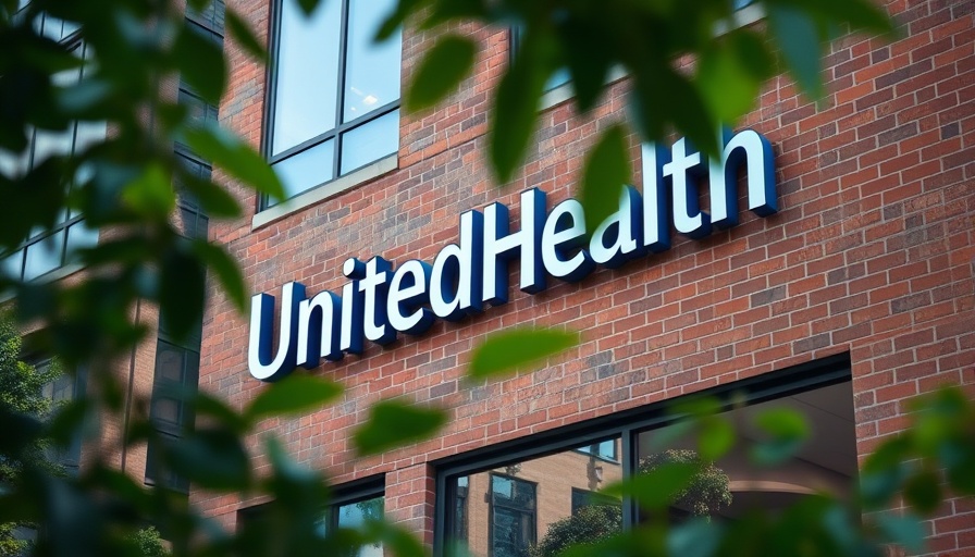 UnitedHealth building facade, DOJ investigation compliance impact.
