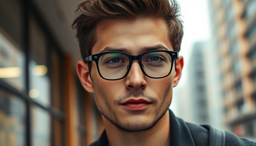Confident young man indoors related to Brex expansion EU license.