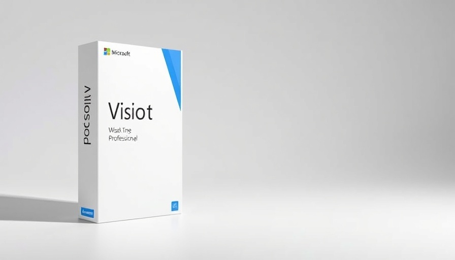 Microsoft Visio 2021 Professional box showcasing software