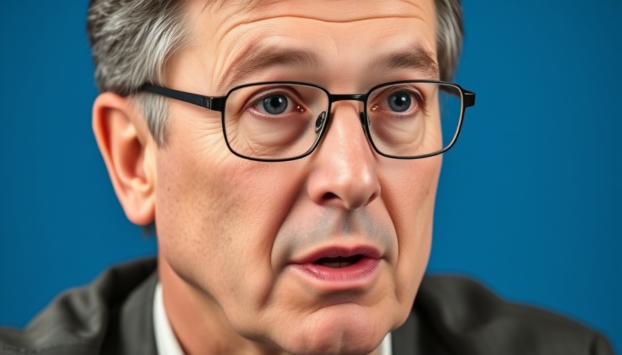 Middle-aged man discussing honour's role in society during an interview.